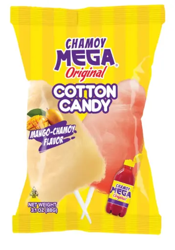 [655956025234] CHAMOY MEGA ORIGINAL COTTON CANDY 88G 