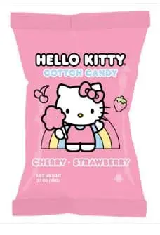 [4978] HELLO KITTY CHERRY/STRAW COTTON CANDY 88G
