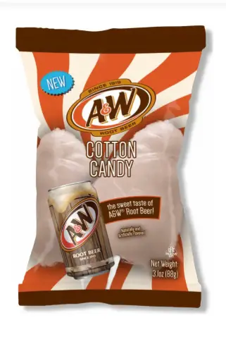 [4282] A&W ROOT BEER COTTON CANDY 88G