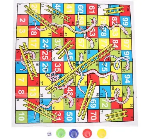 [S1104-1] SNAKES AND LADDERS GAME  