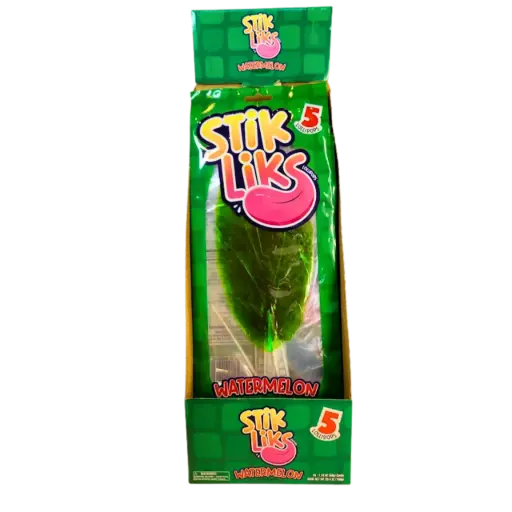 [11162] STIK LIKS WATERMELON LOLLIPOPS 15CT