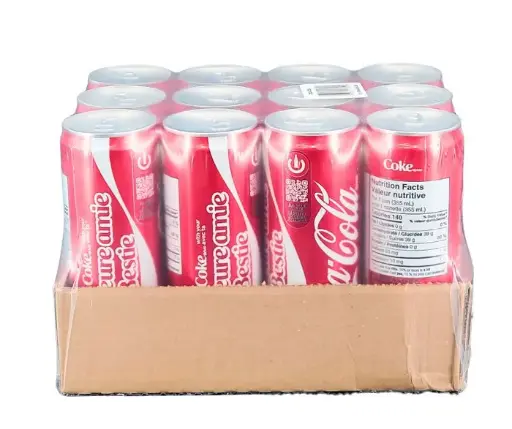 [067000013553] COKE CANS SLIM 355ML/12CT