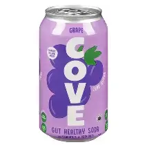 [628250842012] COVE SODA CANS GRAPE ZERO SUGAR  355ML/12CT    