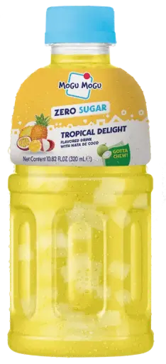 [6396] MOGU MOGU TROPICAL DELIGHT ZERO SUGAR 320ML/6CT