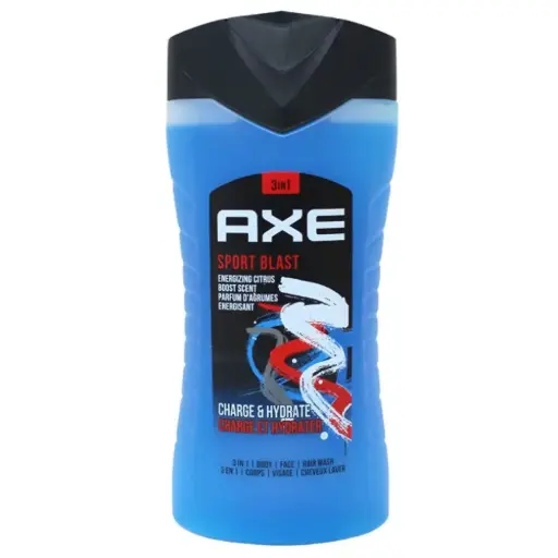 AXE 3 IN 1 WASH SPORT BLAST 250ML