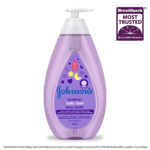 [062600063557] JOHNSON'S BEDTIME BABY BATH / 828ML