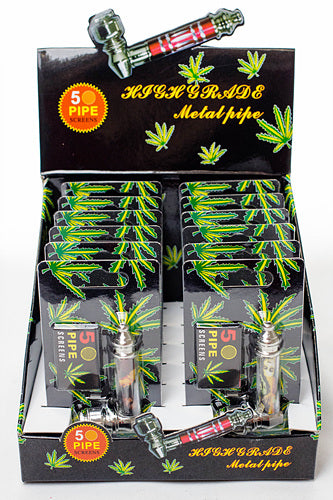 [698186418124] METAL PIPE W/SCRE