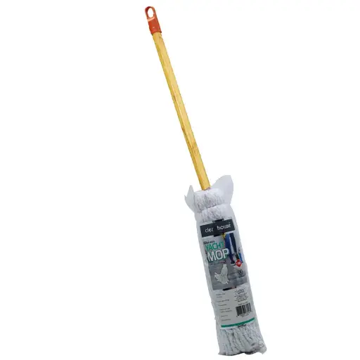 YACHT MOP WITH WOODEN HANDLE #16 