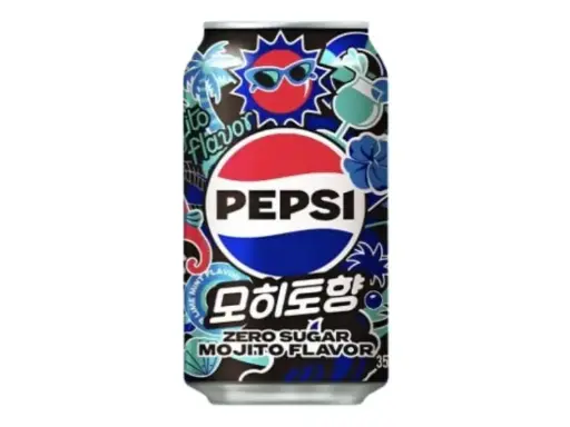 PEPSI MOJITO ZERO CANS 355ML/6CT (KOREA)