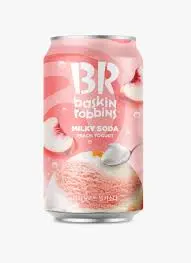 BASKIN ROBBINS PEACH YOGURT 350ML/6CT