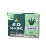 IRISH SPRING SOAP CLASSIC ALOE / 2PK 