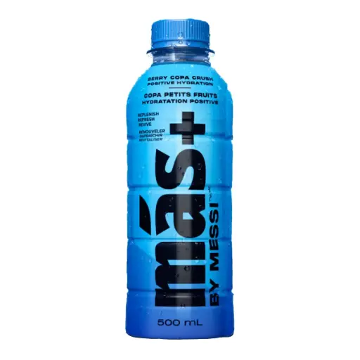 [10848819050000] MAS+ MESSI BERRY COPA CRUSH 500ML/12CT