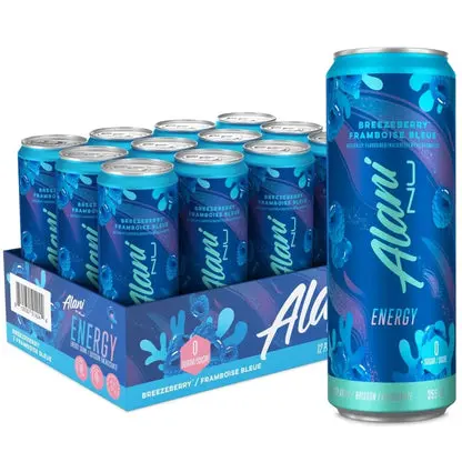 [4197] ALANI BREEZEBERRY ENERGY DRINK 355 ML /12CT