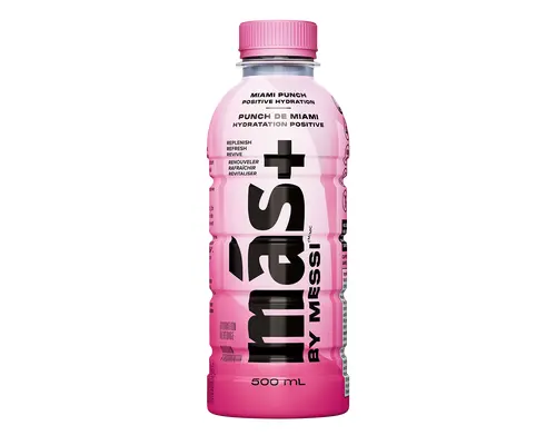 [10848819050024] MAS+ MESSI MIAMI PUNCH 500ML/12CT