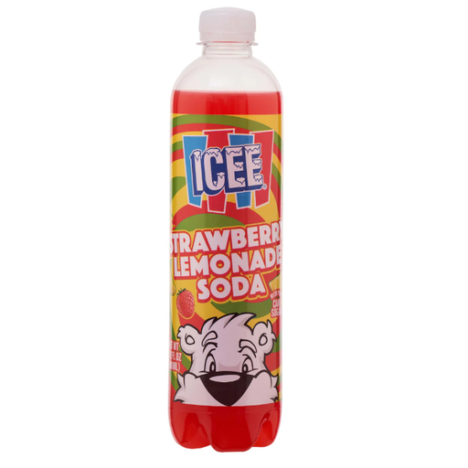 ICEE STRAWBERRY LEMON SODA 500ML/12CT