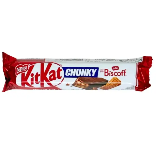 [059800753012] KITKAT CHUNKY BISCOFF 41.5G