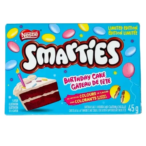 [059800000871] SMARTIES BIRTHDAY CAKE 45G