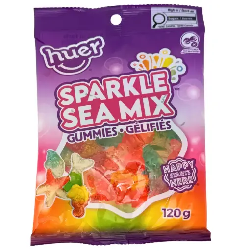[771047592031] HUER SPARKLE SEA MIX GUMMIES 120G