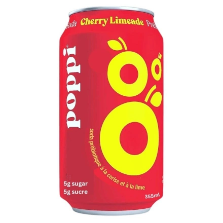 POPPI CHERRY LIMEADE 355ML/12CT 