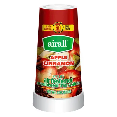 [9125] AIRALL APPLE CINNAMON AIR FRESHENER 170G 