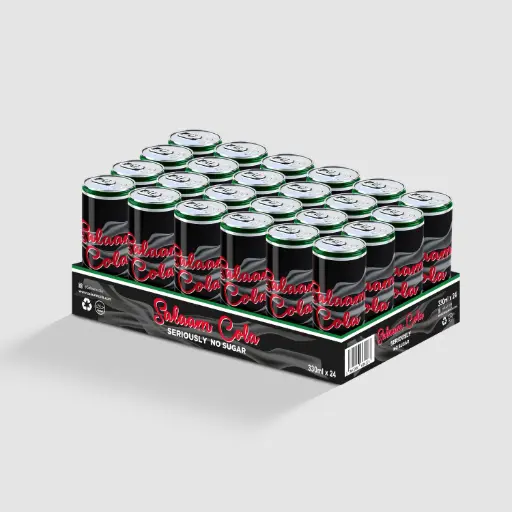 SALAAM COLA DIET 330ML/24CT