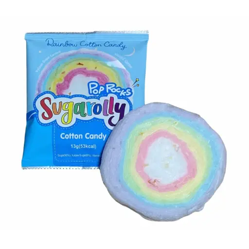 [KB-100] POPPING SUGAR ROLLY COTTON CANDY 10G