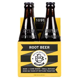 [760712090101] BOYLAN ROOT BEER 355ML/4CT