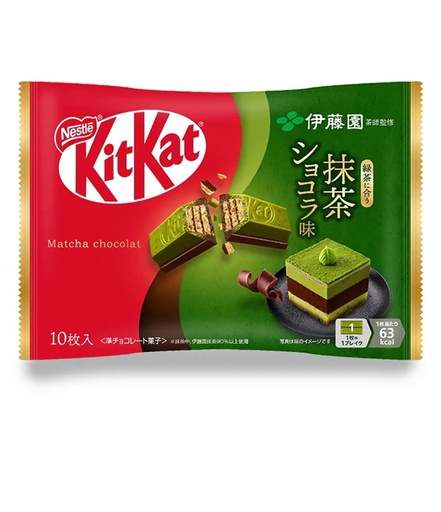KIT KAT MATCHA CHOCOLATE MINI BAR 116G/10CT