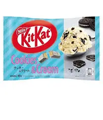 [4902201183147] KIT KAT COOKIES & CREAM MINI BAR 116G/10CT