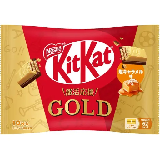 [4902201183017] KIT KAT GOLD MINI BAR 116G/10CT