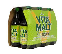 [402604] VITAMALT GINGER 330ML/6CT