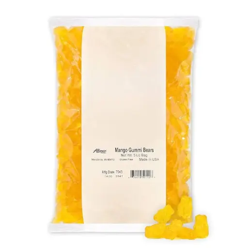 ALBANESE GUMMI MANGO BEARS 5LB