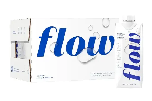 [627843463764] FLOW WATER 500ML/12CT 