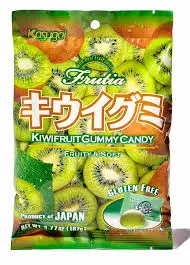 [4901326040359] KASUGAI KIWI GUMMY CANDY 102G (JAPAN)