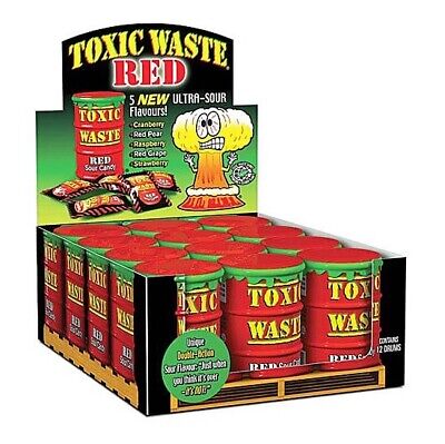 [060631932637] TOXIC WASTE RED DRUM 504G/12PK 