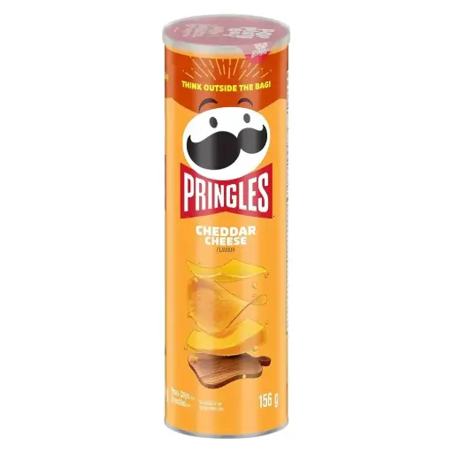 PRINGLES CHEDDAR CHEESE 156G