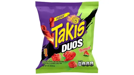 [757528051976] TAKIS DUOS FUEGO POPCORNOPOLIS 85G