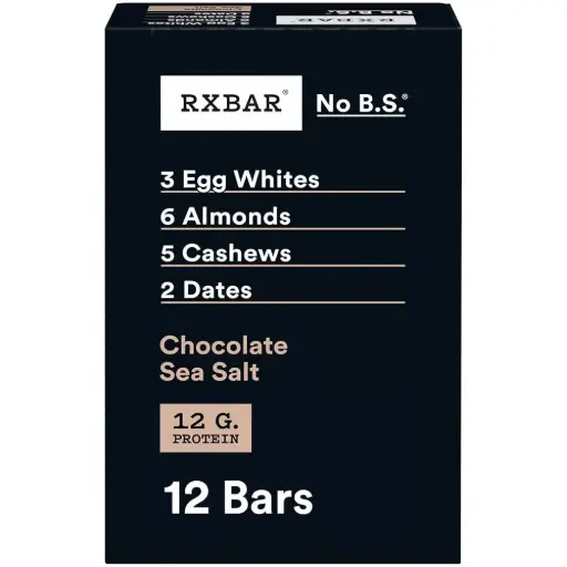 [859162007590] RX BAR CHOCOLATE SEA SALT 52G/12CT