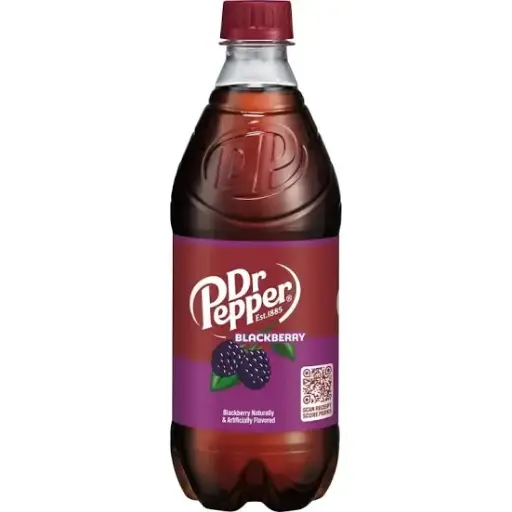 [078000040586] DR PEPPER BLACKBERRY BTL 591ML 