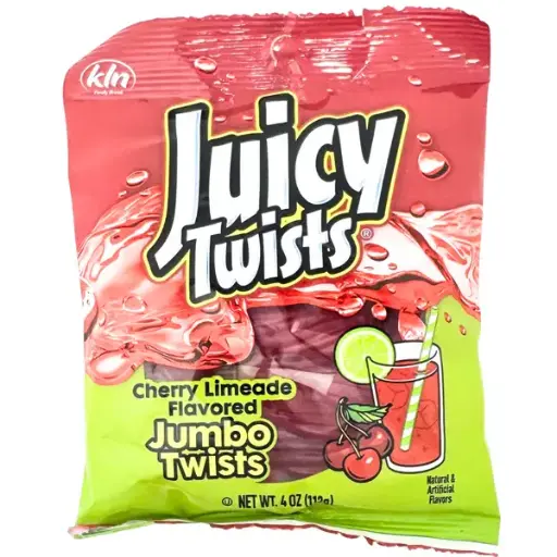 [022224520027] JUICY TWISTS CHERRY LIMEADE 113G