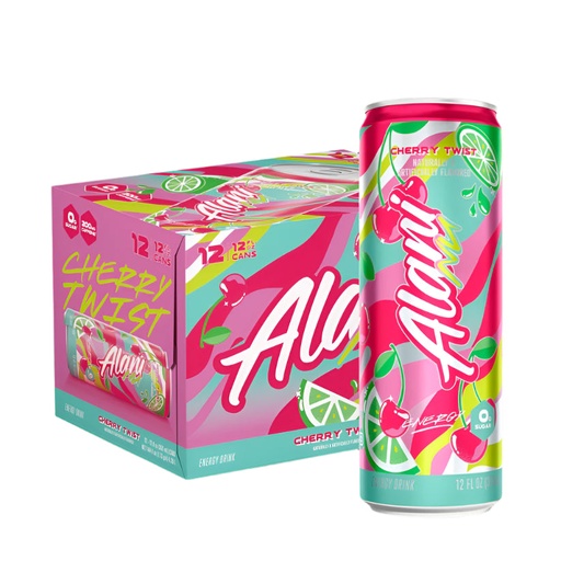 [4638] ALANI CHERRY TWIST ENERGY DRINK 355 ML /12CT 