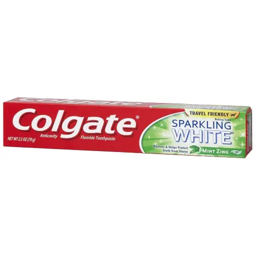 COLGATE SPARKLING WHITE TOOTHPASTE MINT 70G