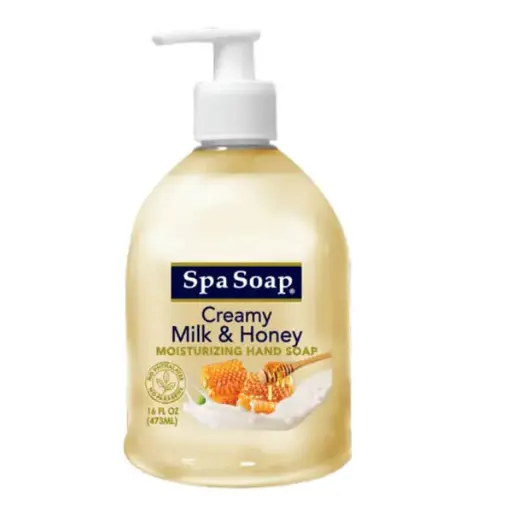 [6375] SPA SOAP MILK & HONEY 473ML