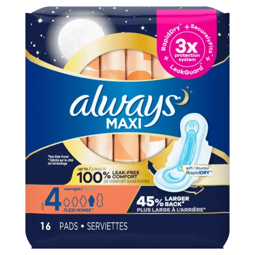 ALWAYS CLASSIC MAXI SIZE 4 16CT