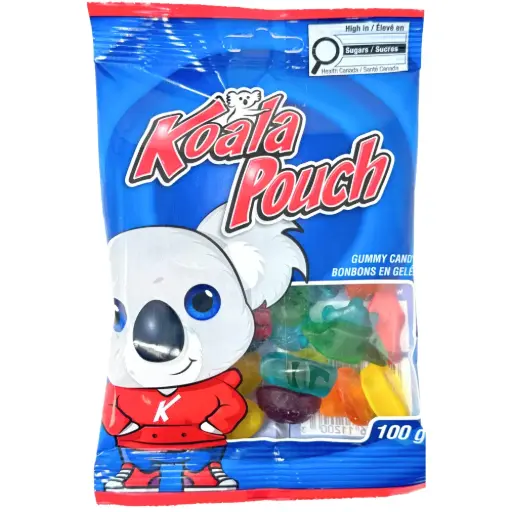 [11200] KOALA POUCH GUMMY CANDY 100G