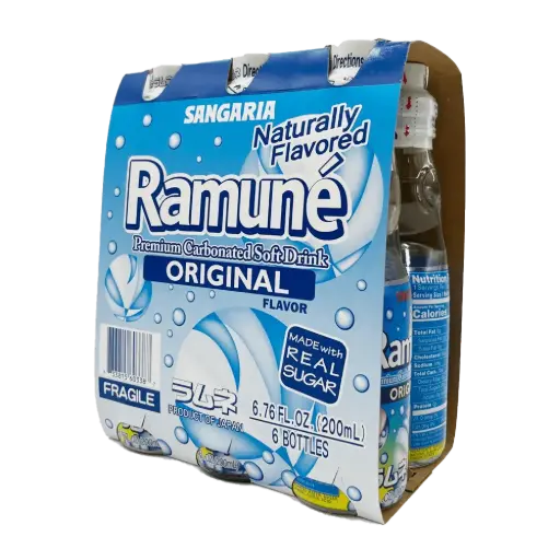 [733815603387] SANGARIA RAMUNE ORIGINAL 200ML/6CT (JAPAN)