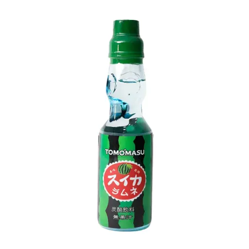 [J73838] TOMOMASU RAMUNE WATERMELON 200ML (JAPAN)