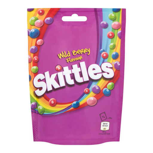 [058496469009] SKITTLES WILD BERRY 170G
