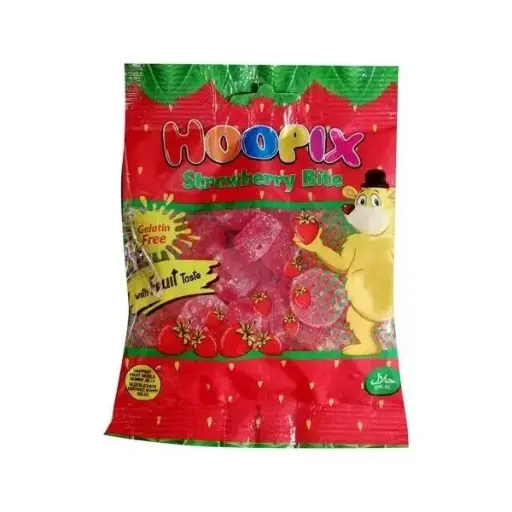 [8964002474196] HOOPIX STRAWBERRY JELLY BITES 