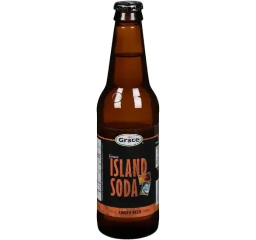 [10055270710620] GRACE ISLAND SODA CANS GINGERBEER 250ML/ 24CT